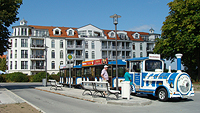 In Khlungsborn-Ost kann man gleich in den Bderexpress umsteigen